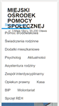 Mobile Screenshot of mopsolawa.pl